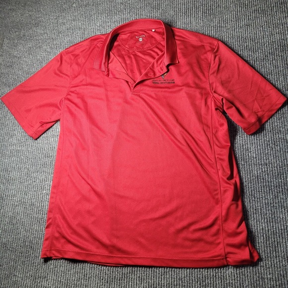 National Corvette Museum, Polo Shirt,‎ Red. Clique Size XXL - Picture 1 of 5